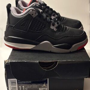 Black and Red Sneakers